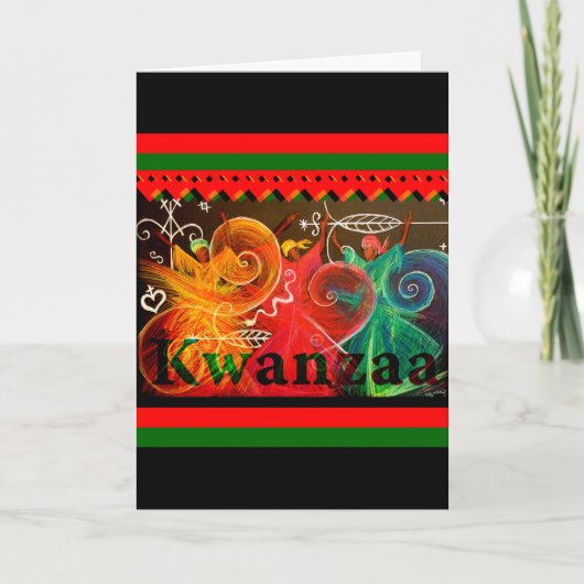 Kwanzaa - Umoja! Groeten Feestdagen Kaart (Voorkant)