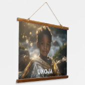 KWANZAA - UMOJA HANGEND WANDKLEED (Gebogen)