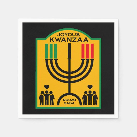 Kwanzaa Umoja Servet (Voorkant)