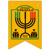 Kwanzaa Umoja Vlaggetjes (Tweede vlag)