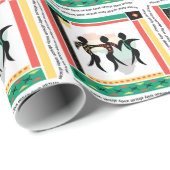 Kwanzaa Unity Cadeaupapier (Rol Hoek)