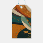 Kwanzaa-vakantie-elegantie  cadeaulabel (Voorkant)