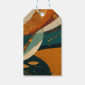 Kwanzaa-vakantie-elegantie  cadeaulabel (Achterkant)