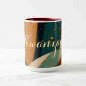 Kwanzaa-vakantie-elegantie  mok (Midden)