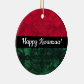 Kwanzaa Waterverf Batik Keramisch Ornament (Rechts)