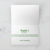 KWANZAA WENSKAART FEESTDAGEN KAART (Binnen)