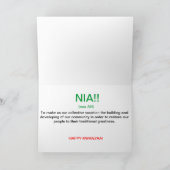 KWANZAA WENSKAART FEESTDAGEN KAART (Binnen)