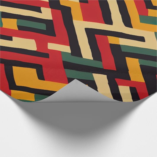 Kwanzaa Wrapping Paper Cadeaupapier (Hoek)