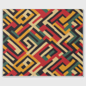 Kwanzaa Wrapping Paper Cadeaupapier (Vlak)