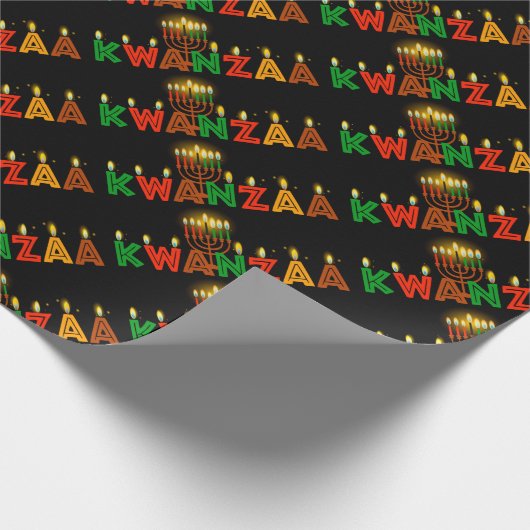 Kwanzaa Wrapping Paper Cadeaupapier (Hoek)