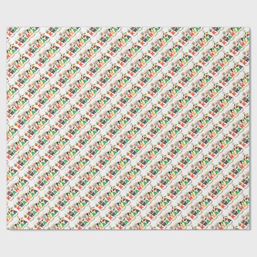 Kwanzaa Wrapping Paper Cadeaupapier (Vlak)
