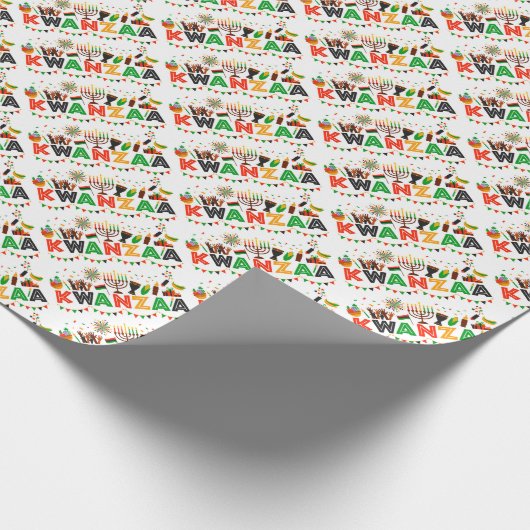 Kwanzaa Wrapping Paper Cadeaupapier (Hoek)