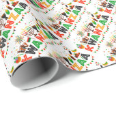 Kwanzaa Wrapping Paper Cadeaupapier (Rol Hoek)
