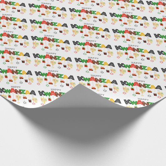 Kwanzaa Wrapping Paper Cadeaupapier (Hoek)