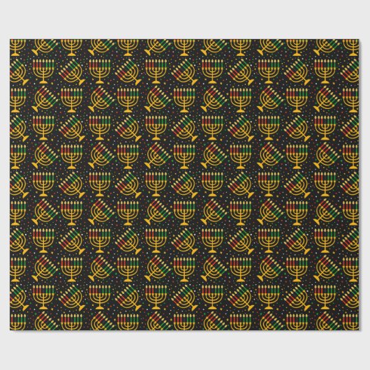 Kwanzaa Wrapping Paper Cadeaupapier (Vlak)