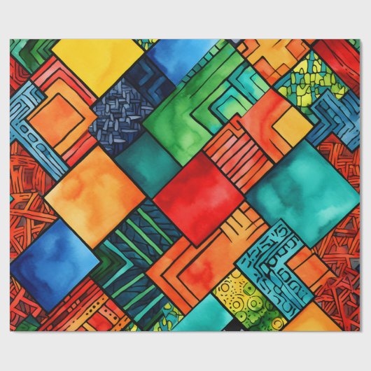 Kwanzaa Wrapping Paper Cadeaupapier (Vlak)