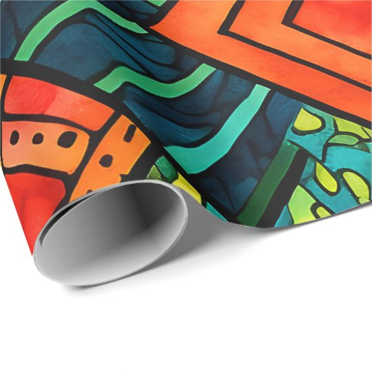 Kwanzaa Wrapping Paper Cadeaupapier (Rol Hoek)