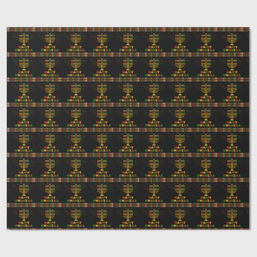 Kwanzaa Wrapping Paper Cadeaupapier (Vlak)