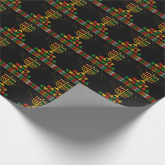 Kwanzaa Wrapping Paper Cadeaupapier (Hoek)