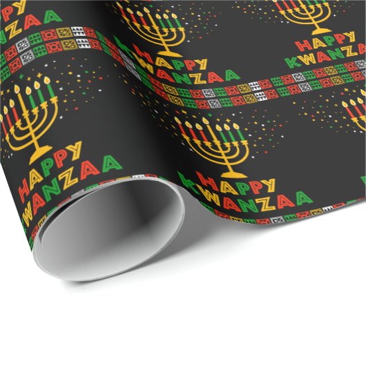 Kwanzaa Wrapping Paper Cadeaupapier (Rol Hoek)