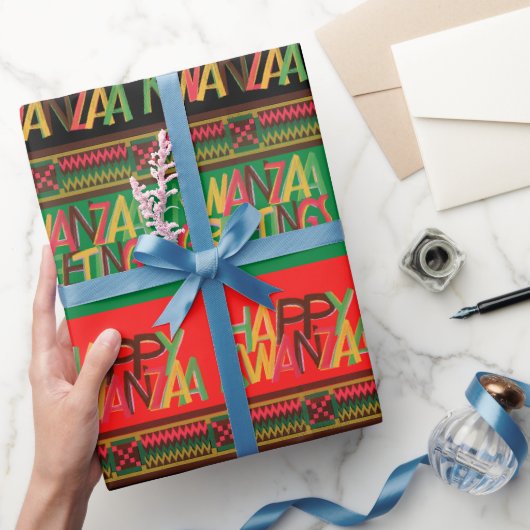 Kwanzaa Wrapping Paper Cadeaupapier (Geschenken)
