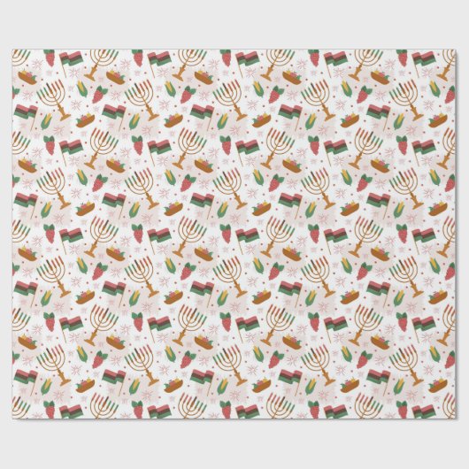 Kwanzaa Wrapping Paper Cadeaupapier (Vlak)