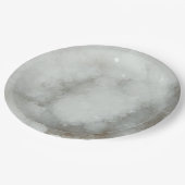 Kwart kristal geode papieren bordje (Gekanteld)