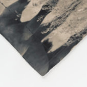 kwart paard op Canadian Prairie Fleece Deken (Hoek)