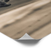 kwart paard op Canadian Prairie Poster (Hoek)