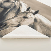 kwart paard op Canadian Prairie Sherpa Deken (3/4)