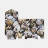 Kwartaaleieren Bedankdoosjes (Uitgevouwen)