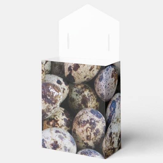 Kwartaaleieren Bedankdoosjes (Geopend)