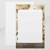 Kwartaaleieren Briefpapier (Voorkant / Achterkant)