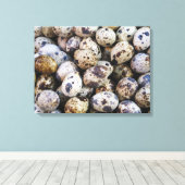 Kwartaaleieren Canvas Afdruk (Insitu (Houten vloer))