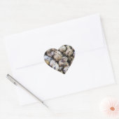 Kwartaaleieren Hart Sticker (Envelop)