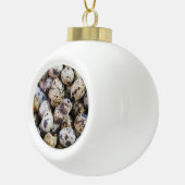 Kwartaaleieren Keramische Bal Ornament (Rechts)