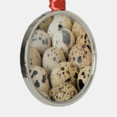 Kwartaaleieren Metalen Ornament (Rechts)