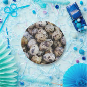 Kwartaaleieren Papieren Bordje (Feest)