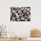 Kwartaaleieren Poster (Keuken)