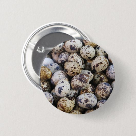 Kwartaaleieren Ronde Button 5,7 Cm (Voorkant /achterkant)