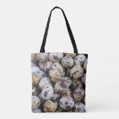 Kwartaaleieren Tote Bag (Achterkant)