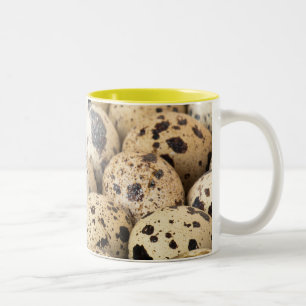 Kwartaaleieren Tweekleurige Koffiemok