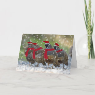 Kwartaalkerst Feestdagen Kaart