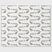 Kwartaalpapier uit de Californische Quail-reeks Cadeaupapier (Vlak)