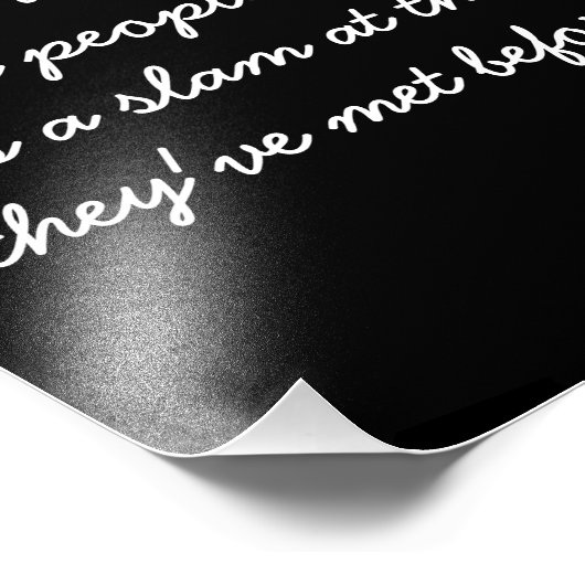 Kwartable Poster over Rude People (Hoek)