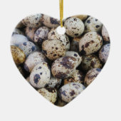 Kwartel Eieren Keramisch Ornament (Voorkant)