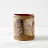 Kwartel Familie Koffie Mok (Center)