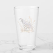 Kwartel Glas (Achterkant)