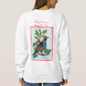 Kwartel in Holly 2 Shirt (Achterkant)