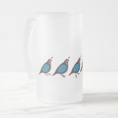 Kwartel Matglas Bierpul (Voorkant links)